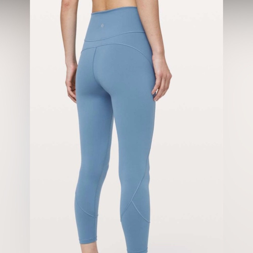 Lululemon In Movement 7/8 Tight / Everlux 25” in Utility Blue